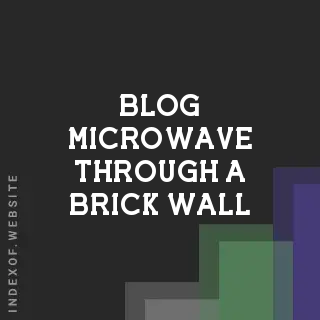 How to Vent a Microwave Through a Brick Wall | DIY Installation | Logo - Indexof